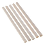 Palitos Redondos De Madera Para Manualidades Para Niños, 4 U