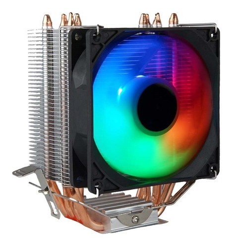 Cooler Processador Alseye Am90 4pipes Rgb Amd Intel Lga Am4