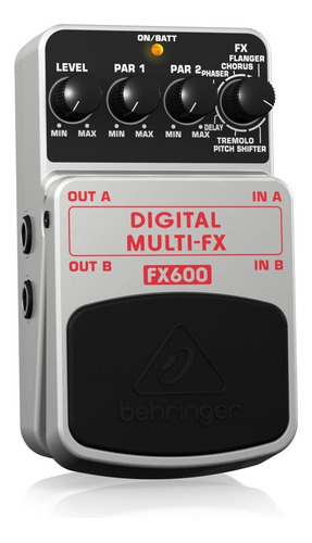 Pedal De Efecto Behringer Fx600 Digital Multi Fx