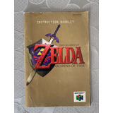 Libro Manual Instructivo The Legend Of Zelda Ocarina Of Time