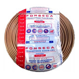 Cable Unipolar Fonseca 4mm Marron Rollo X 100 M Iram 247-3