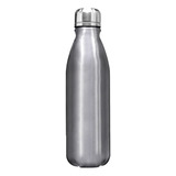 Botella Térmica Metalica Acero Inox. 500ml  Lisa X 10un