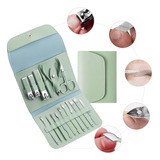 Manicura Y Pedicura Set Manicura Multifuncional 16 Pzs