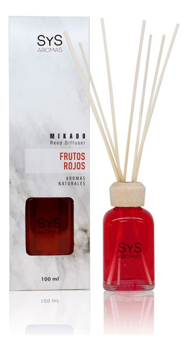 Estuche Ambientador Mikado Frutos Rojos 100ml Sys Aromas