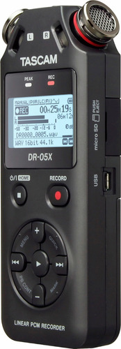 Gravador Áudio  Tascam Dr-05x Digital Portátil Versão 2019