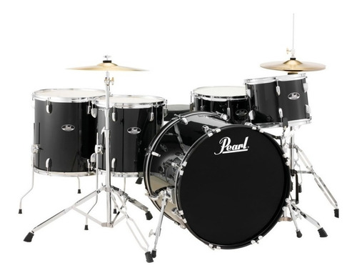 Pearl Roadshow Bateria 5 Cuerpos Doble Chancha Bombo Ciego