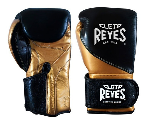 Guantes De Alta Precision Cleto Reyes Negro/oro 16 Oz