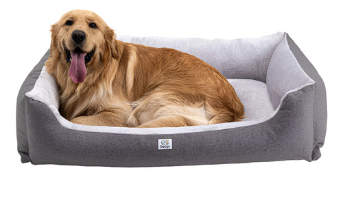 Cama Perro Mascota Pet2go® 100% Lavable - Deluxe Xg 110x75 | Envío gratis