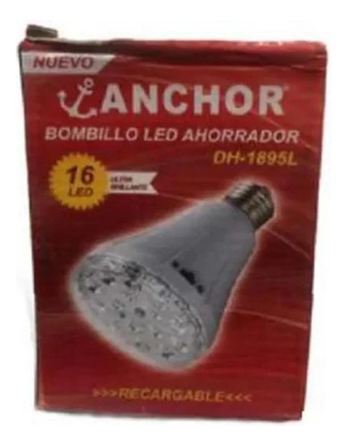 Bombillo Led Ahorrador Reflector 16 Led Recargable Dh 1895l