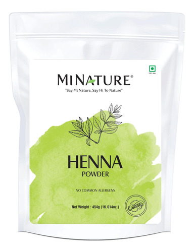 Mi Nature Henna Powder (lawsonia Inermis) | Color Natural De
