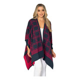 Ruana Poncho Casual Y Estilo Para Mujer 4924 Rich