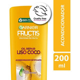 Acondicionador Fructis Oil Repair Liso Coco 200 Ml