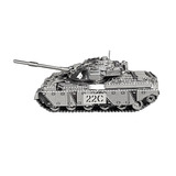 Tanque Mk50 Chieftain - Rompecabezas Metal 3d Puzzle