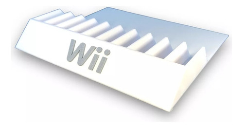 Stand Porta Juegos Para Nintendo Wii Base Soporte Discos