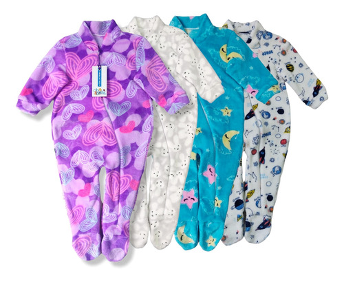 Pijamas Para Bebe Conjunto Por 4 Marca Bebitos