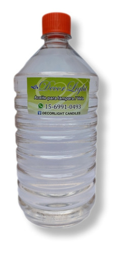 1 Litro Parafina Liquida /aceite Para Lamparas