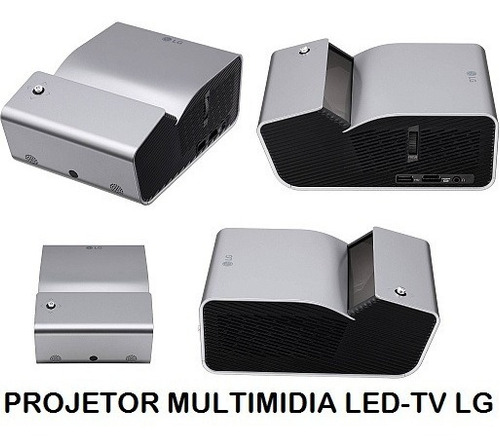 Projetor-tv Curta Distancia 3d Led Hd, Multimidia, Usb, Hdmi