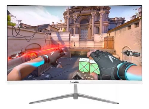 Monitor Curvo Napoli  Pro Full Hd  Hdmi Vga  27''