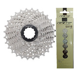 Pacha + Cadenilla Bicicleta Gw 11-28 10v Cassette Ruta