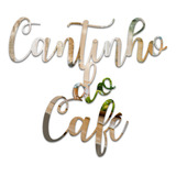 Espelho Acrilico Decorativo Cantinho Do Café Cozinha Sala