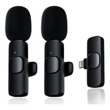 Paquete De 2 Micrófonos Inalámbricos De Solapa Actualizad.