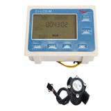 Medidor Dosador Vazão Automático Lcd + Sensor 1/2 Pol