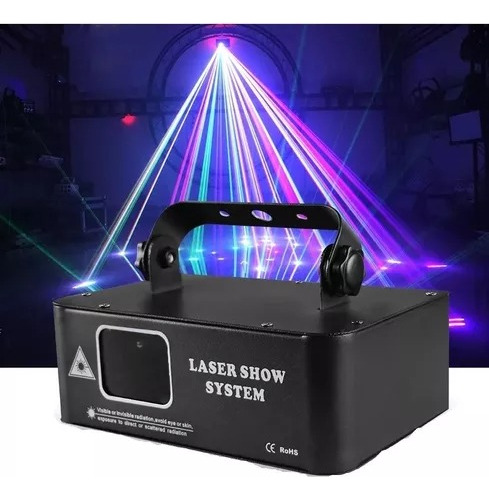 500mw Rgb Rayo Láser Escáner De Línea Luz De Escenario Nuevo
