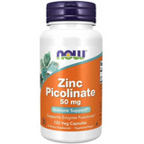 Suplemento Em Cápsula Now  Zinc Picolinate Zinco Zinc Picolinate Em Pote 120 Un