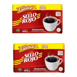 Café Sello Rojo Colombiano 1,2 Kg Molido (pack  600 Gr C/u) 