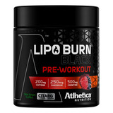 Lipo Burn Black Pre Workout Pré Treino Atlhetica Nutrition
