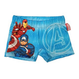 Malla  Zunga Short Capitan America Iron Man Avengers Vengado