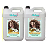 Shampoo + Acondicionador De Rulos Oleo De Coco - 5 Lts Cada