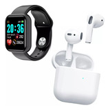 2 En 1 Audífonos Bluetooth + Smartwatch Reloj Inteligente