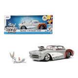 Jada 1:24 1957 Chevrolet Corvette & Bugs Bunny Looney Tunes