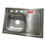 Tarja Derecha Empotrar Cm-7302 Ac Inox Calibre 24 73x50cm