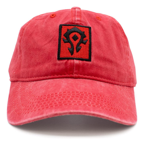 World Of Warcraft - Gorro De Punto Para Papá, Rojo -, One