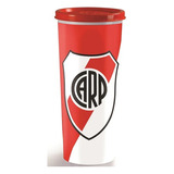 Vaso Con Tapa River Plate 470ml Libre De Bpa