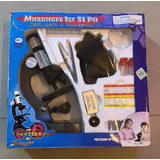 Oferta!microscopio Set 51 Pcs Con Luz Y Reflector.para Niños