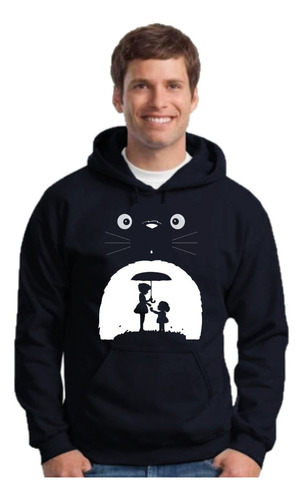 Buzo Totoro - Canguro Con Capucha - Sudadera Unisex - T03