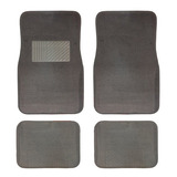 Cubre Alfombra Felpa Gris X 4 Universal Auto Iael Cf-900g