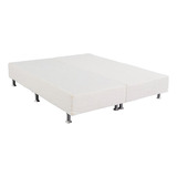 Base Sommier Bipartido Physical Queen (158x198x20) - Ortobom Cor Branco