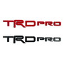 Emblema Trd Pro Toyota 4runner Fortuner Tundra Tacoma Prado Toyota Tundra