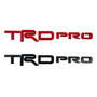 Emblema Trd Pro Toyota 4runner Fortuner Tundra Tacoma Prado Toyota Tacoma