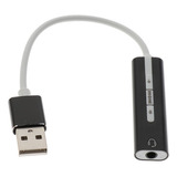 Usb To 3.5mm Mic Headphone Stereo Headset Audio Adapter