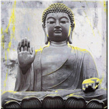 Cuadro Buda Canvas Decorativo Moderno Meditacion Envios