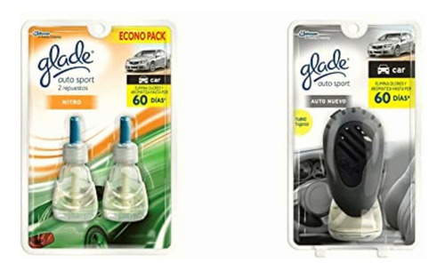 Glade Aromatizante De Ambiente Continuo Para Auto, Repuesto,