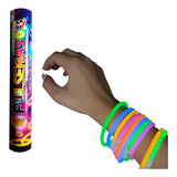 Pulsera Luminosa Neon Quimica Luz Fluo Cotillon Led X500