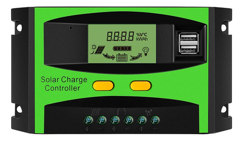 Controlador De Carga Regulador Solar 30a Pwm 30 Amp