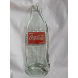 Deco - Botella Aplastada Coca Cola Vitrofusion 28 Cm Colgar