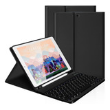 Funda Con Teclado Lama / Para iPad 10.2  Y 10.5 /black